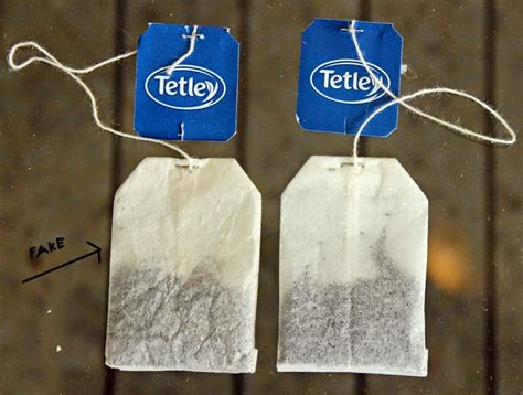 fake tea bags|tea bags with staples.